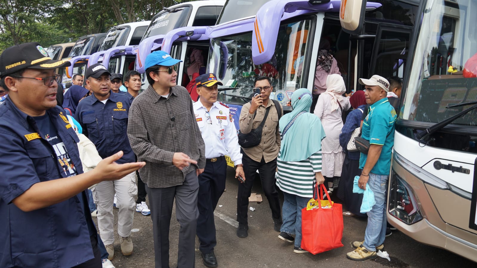 Lepas Peserta Mudik Gratis 2026, Wabup Purworejo Upayakan Penambahan Armada di Tahun Mendatang