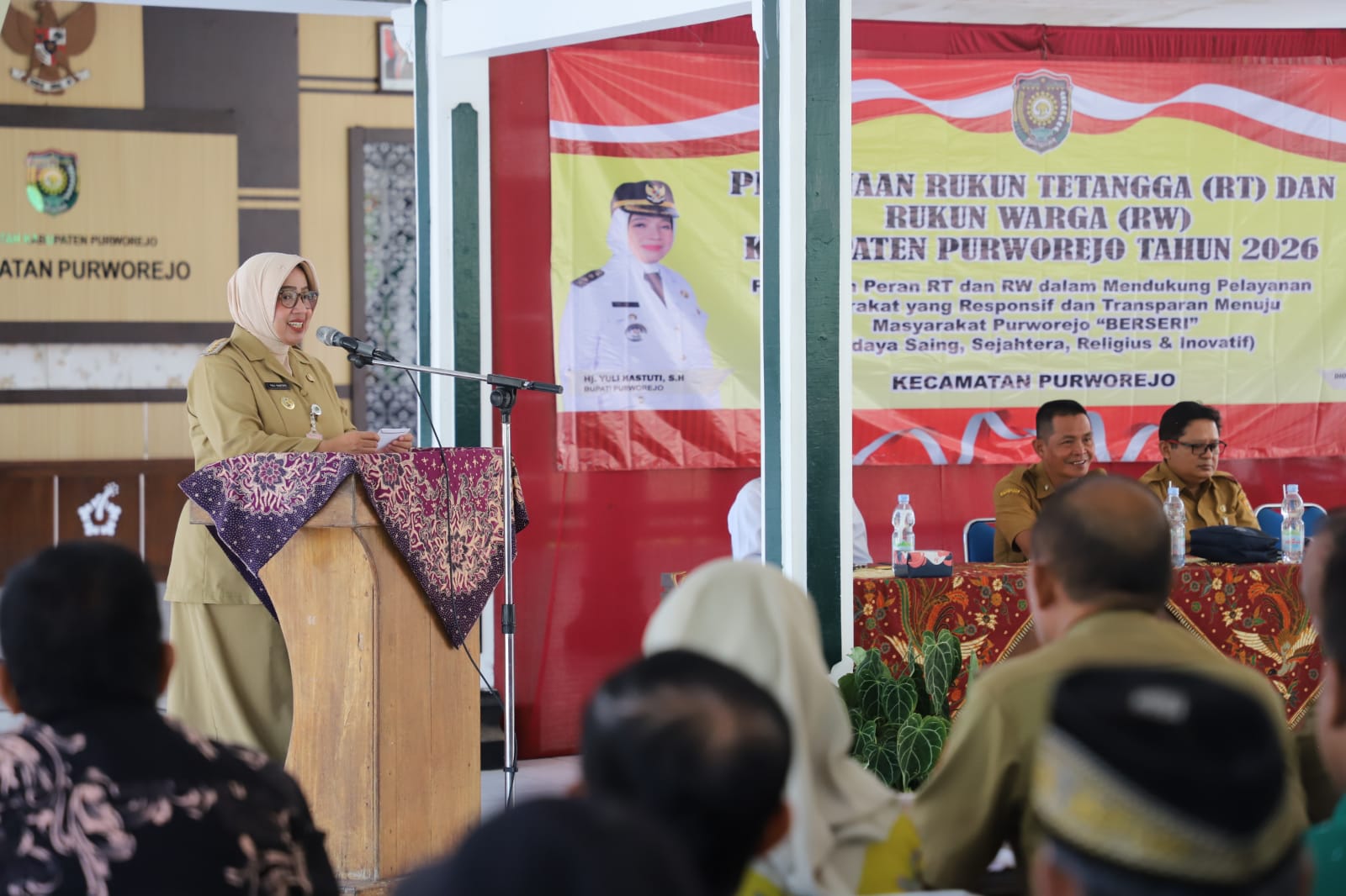 Pembinaan Ketua RT dan RW Kabupaten Purworejo 2026, Dorong Pelayanan Masyarakat yang Responsif dan Transparan