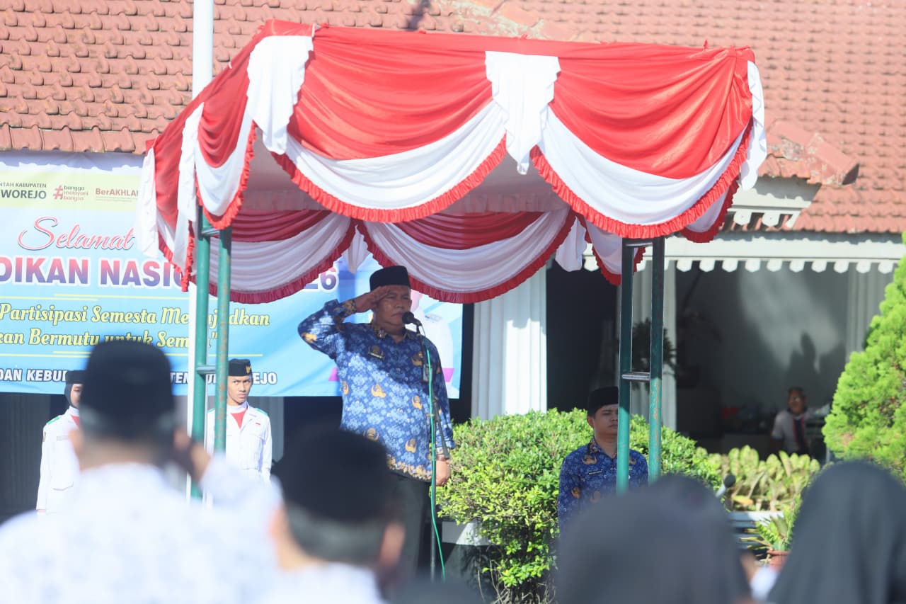 Pemkab Purworejo Gelar Upacara Hardiknas 2026, Teguhkan Komitmen Wujudkan Pendidikan Berkualitas