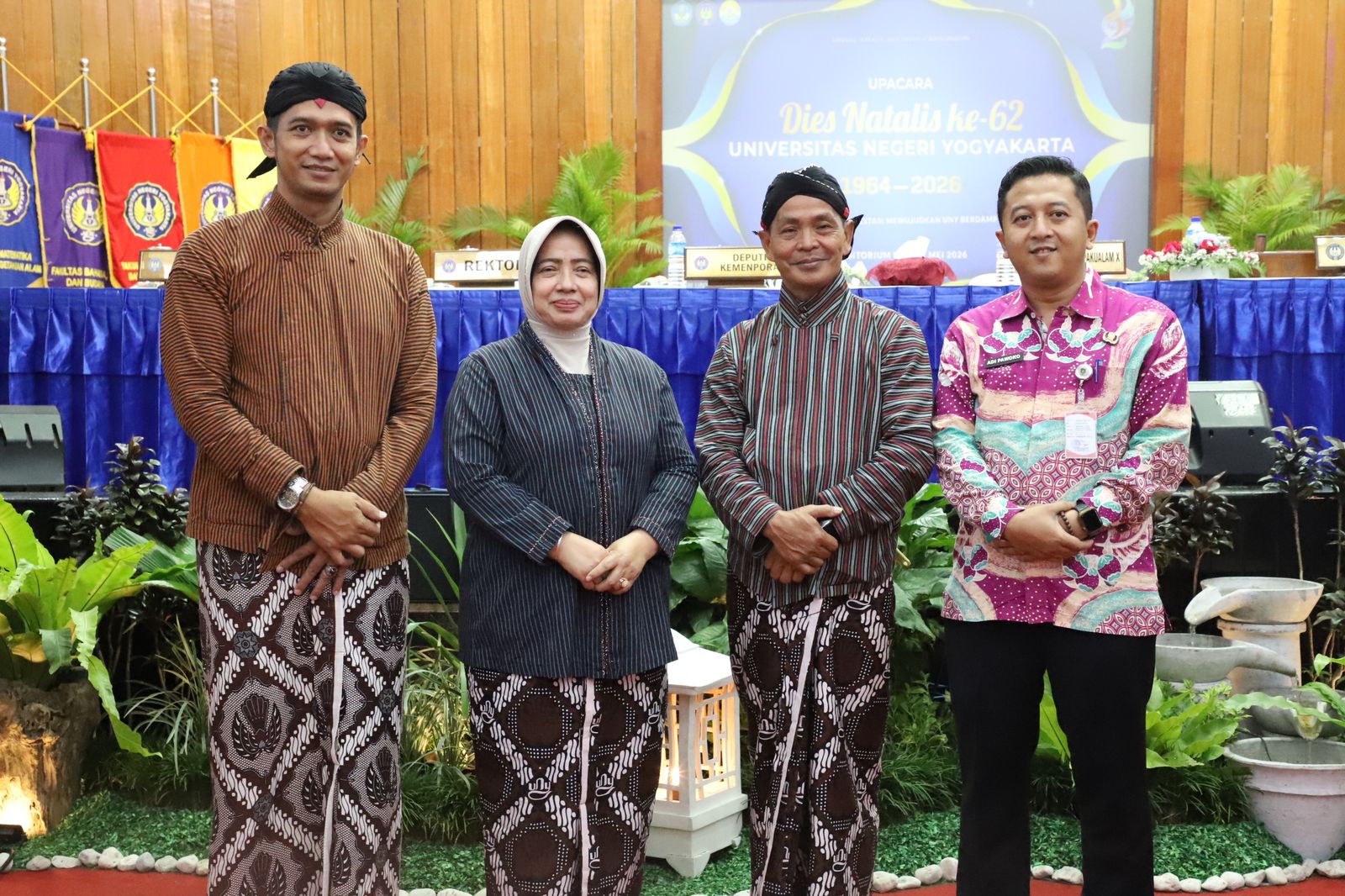 Hadiri Dies Natalis ke-62 UNY, Bupati Purworejo Perkuat Sinergi Pendidikan