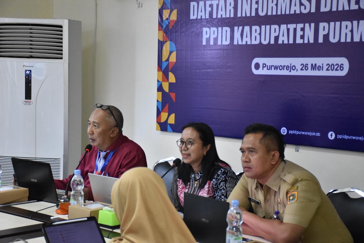 Uji Konsekuensi DIK PPID 2026, Pemkab Purworejo Imbau Badan Publik Responsif terhadap Permohonan Informasi