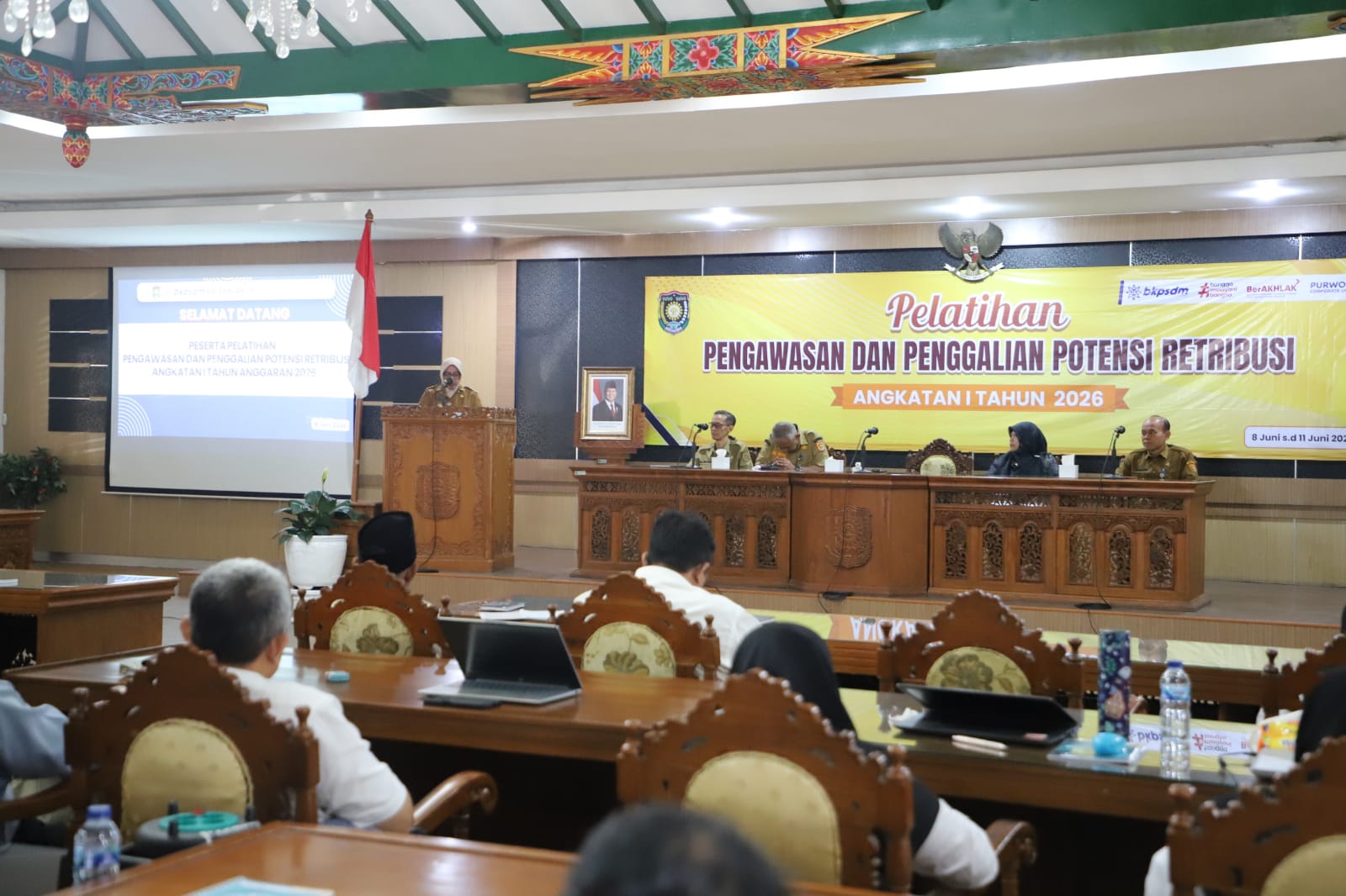 Optimalkan Pengelolaan PAD, Pemkab Purworejo Gelar Pelatihan Pengawasan dan Penggalian Potensi Retribusi