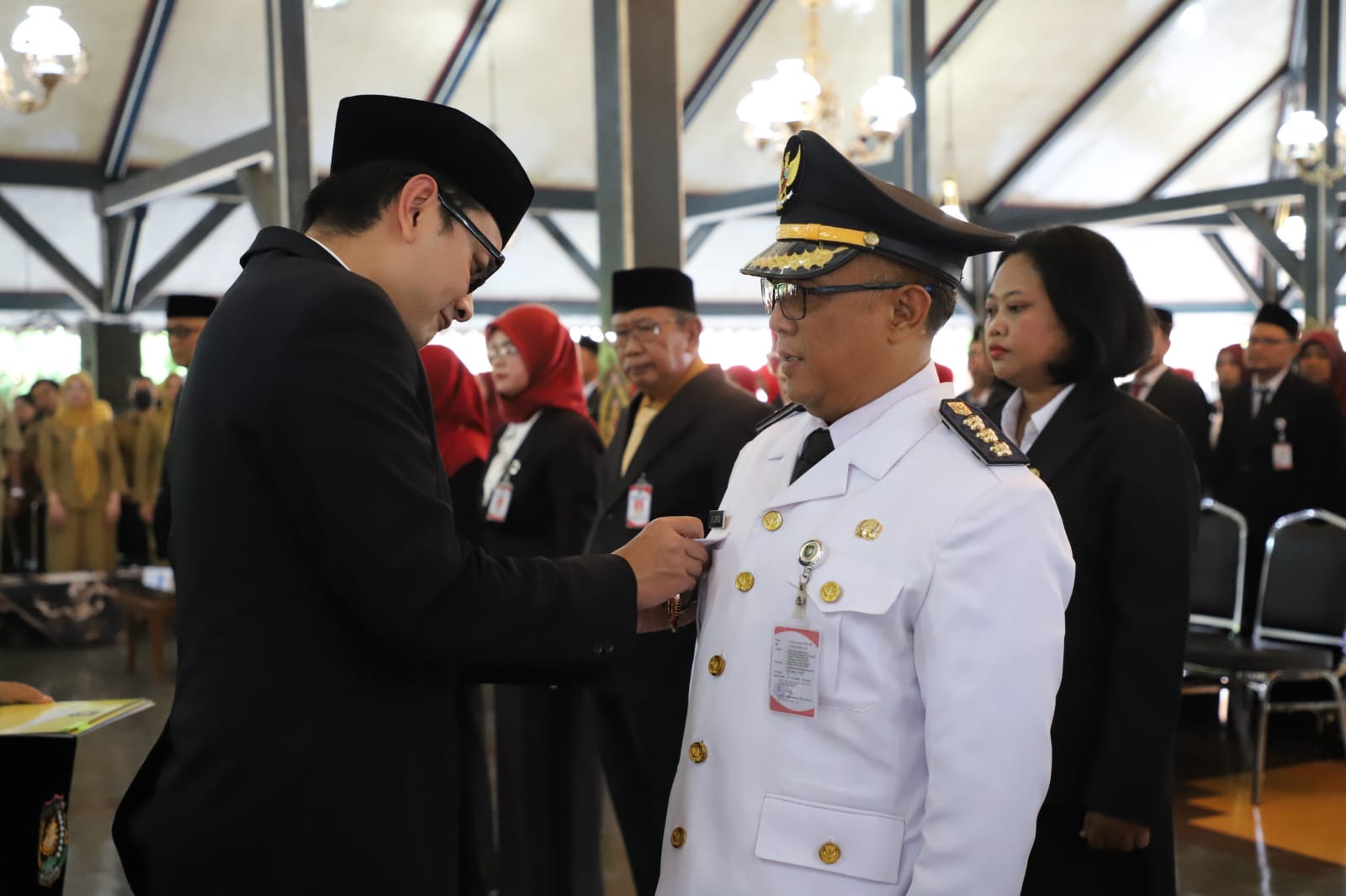 Lantik 61 Pejabat Manajerial dan Kepala Sekolah, Wabup Dion Tekankan Semangat Kolaborasi, Integritas dan Inovasi