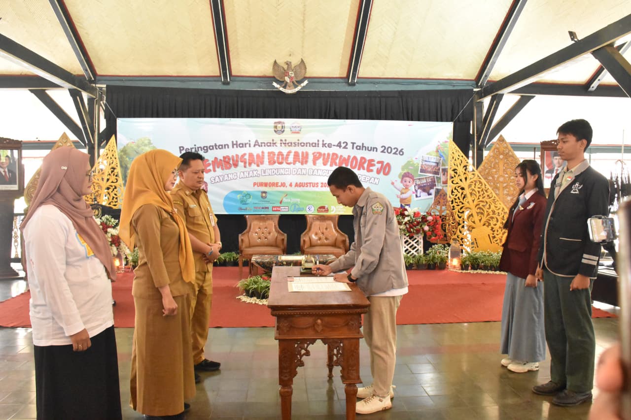 Rembugan Bocah Purworejo 2026: Sinergi Pemkab dan Forkare Wujudkan KLA dan Generasi Emas 2045