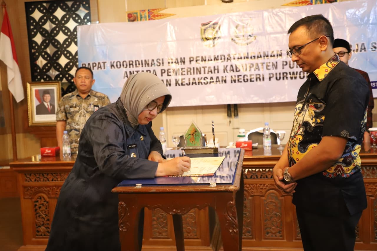 Pemkab Purworejo dan Kejari Jalin Kerjasama Penanganan Hukum Perdata dan Tata Usaha Negara