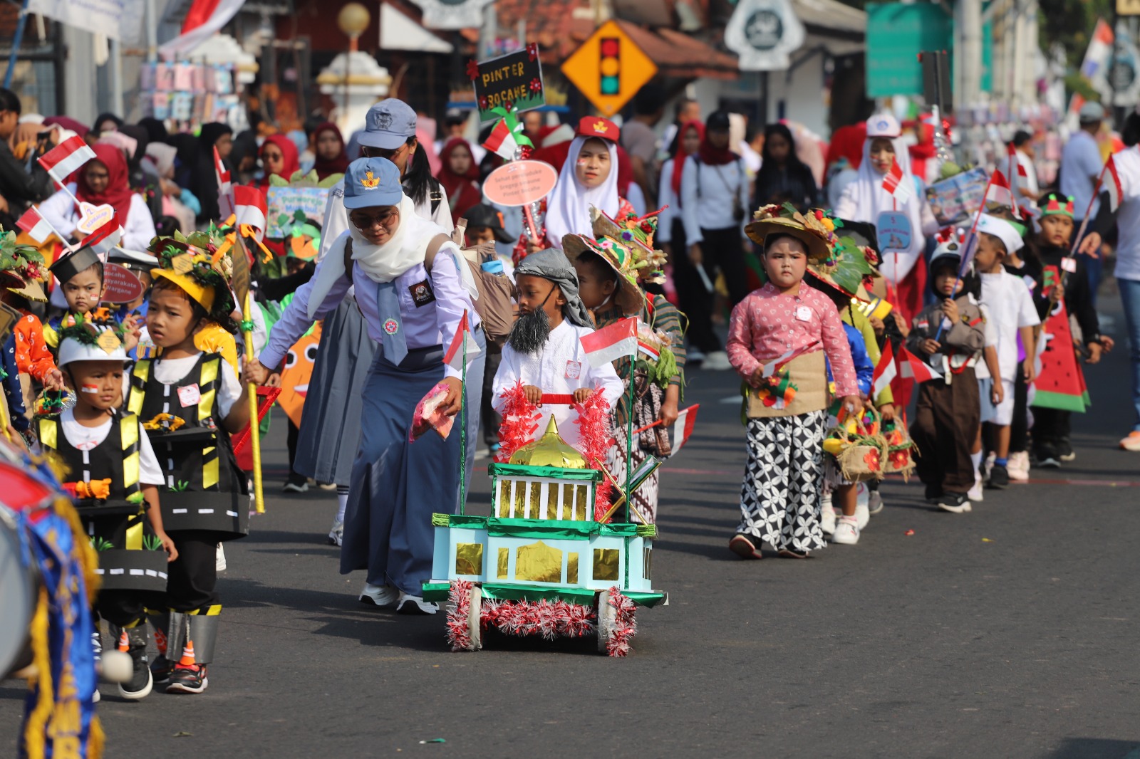 Karnaval PAUD/TK Tingkat Kabupaten Purworejo Berlangsung Meriah dan Penuh Kreativitas
