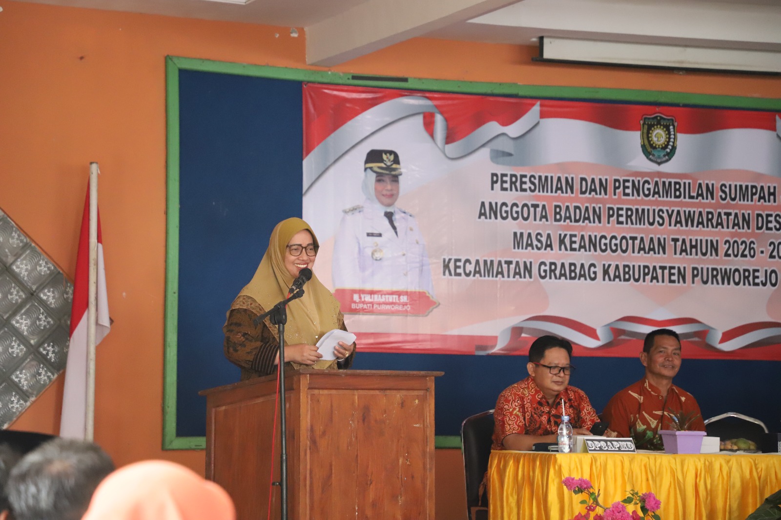 Bupati Purworejo Dorong Sinergi Anggota BPD, Wujudkan Bersama Kemajuan Desa