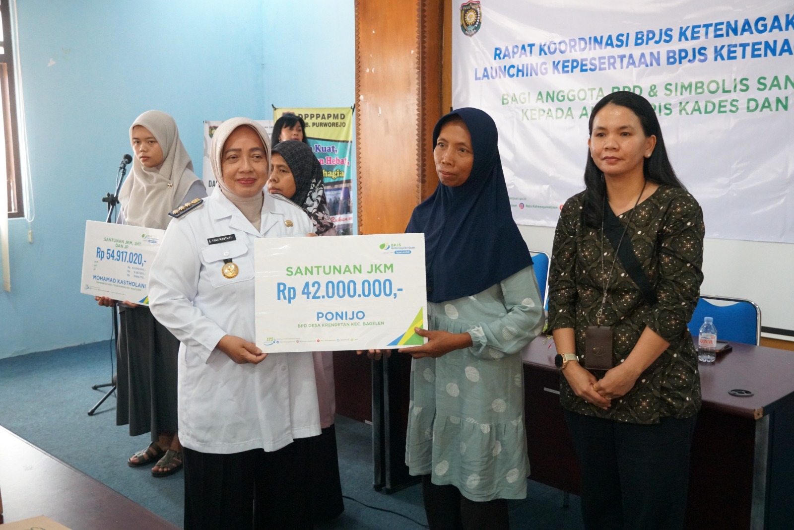Pemkab Purworejo Resmi Launching Kepesertaan BPJS Ketenagakerjaan bagi Anggota BPD