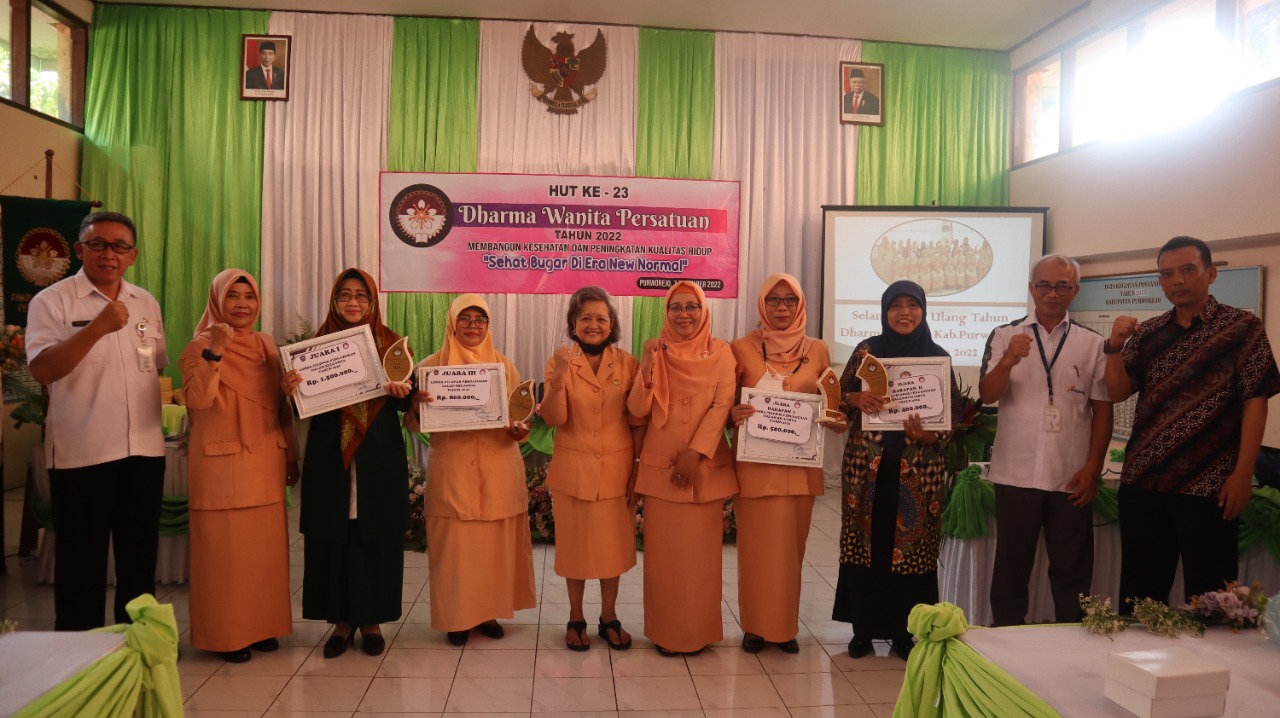 DWP Kabupaten Purworejo Selenggarakan Resepsi Peringati HUT ke 23 DWP 