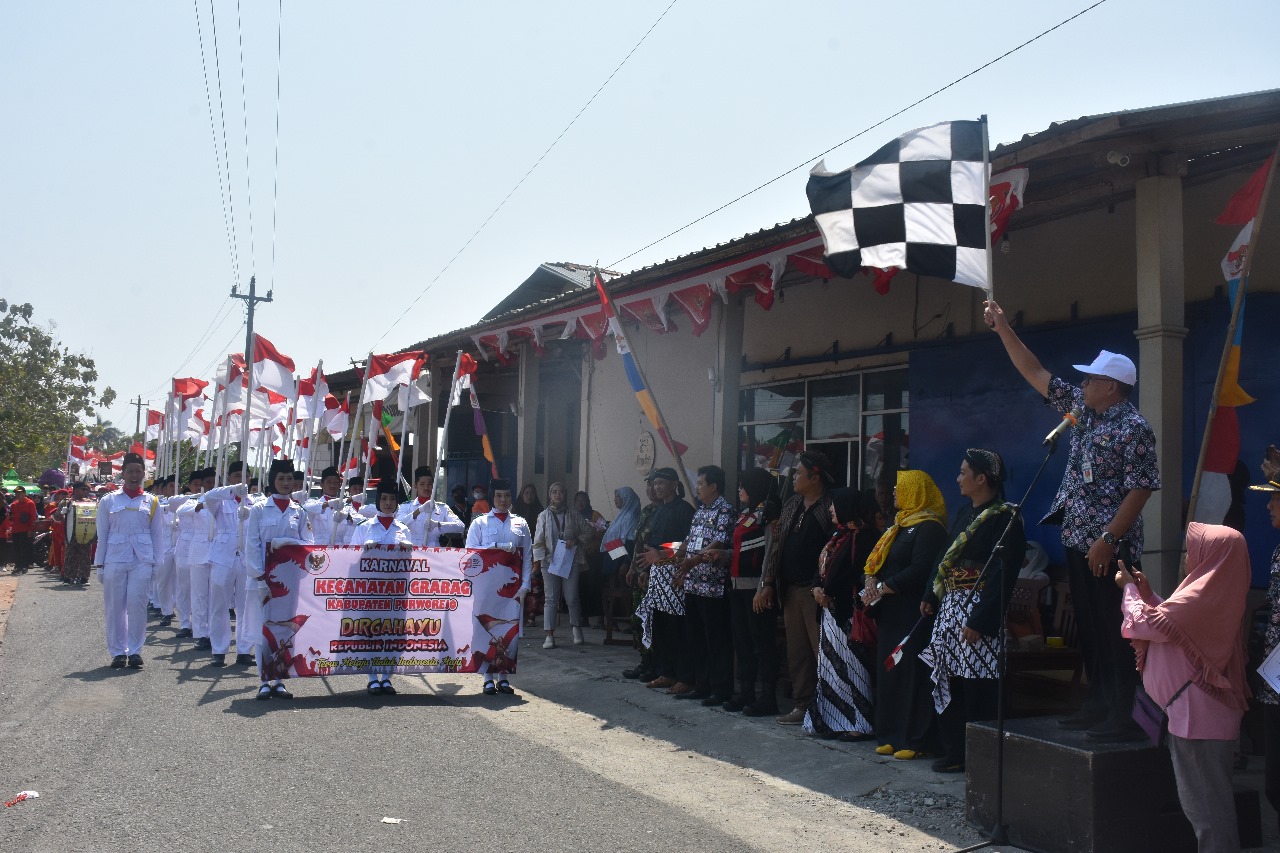 Karnaval Grabag Gayeng 2023 Meriahkan Perayaan HUT ke 78 RI