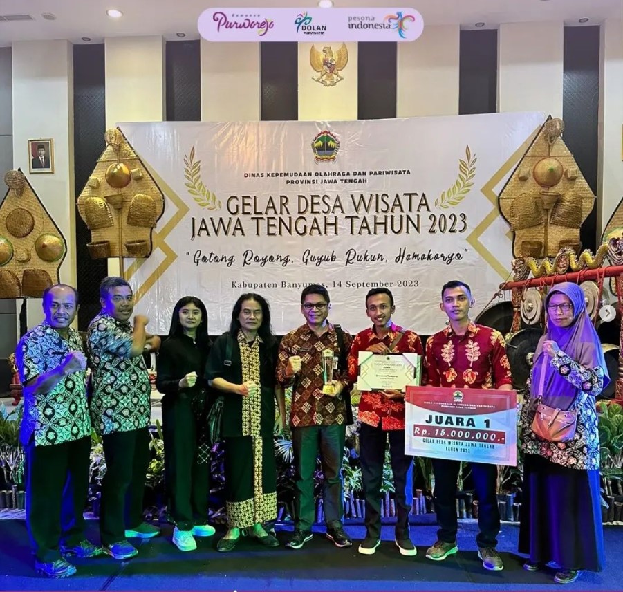 Dewa Pandan Kembali Raih Prestasi Desa Wisata Terbaik