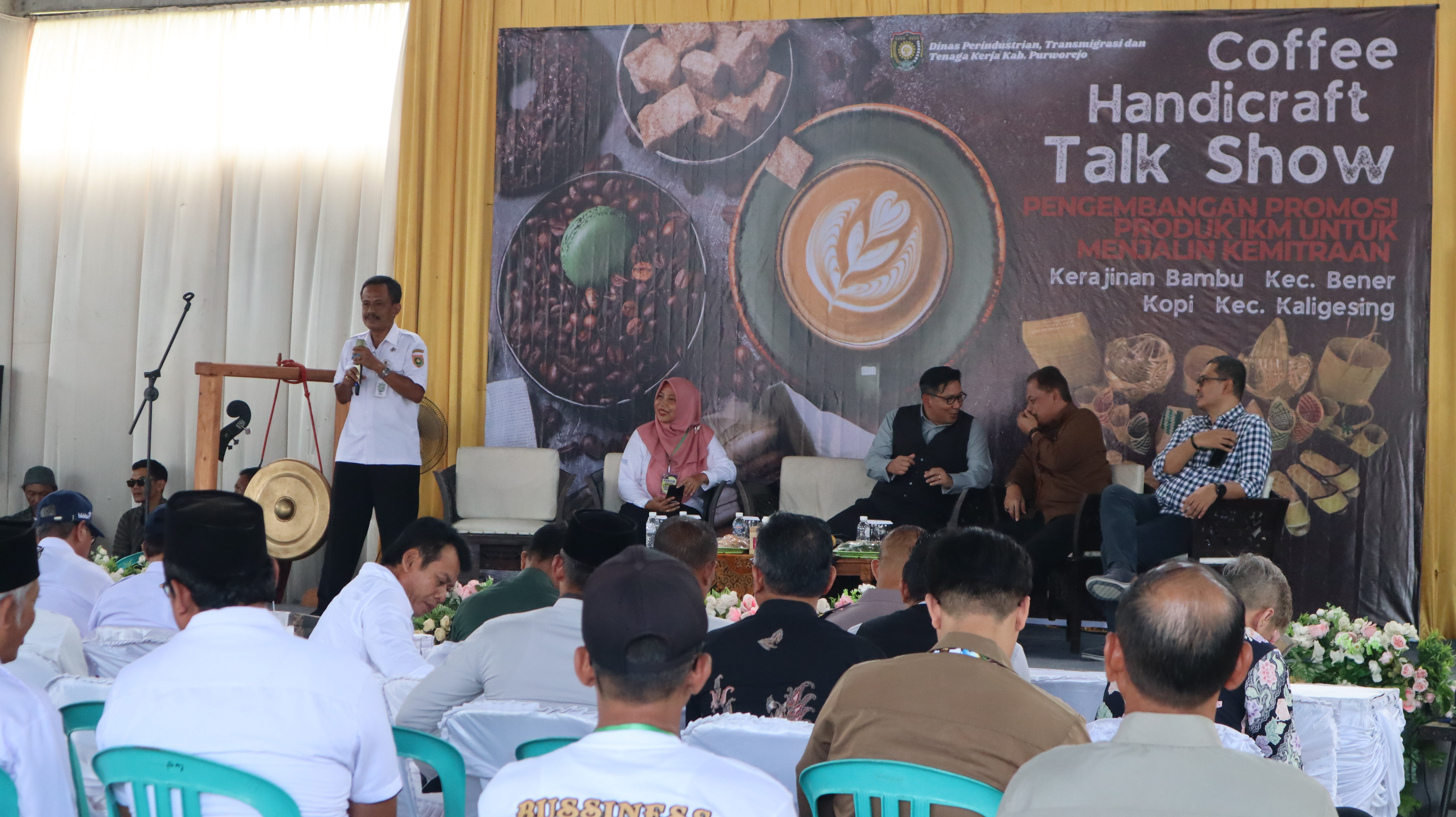 Pertemukan IKM dengan Pelaku Usaha, Dinperintransnaker Kabupaten Purworejo Adakan Business Matching