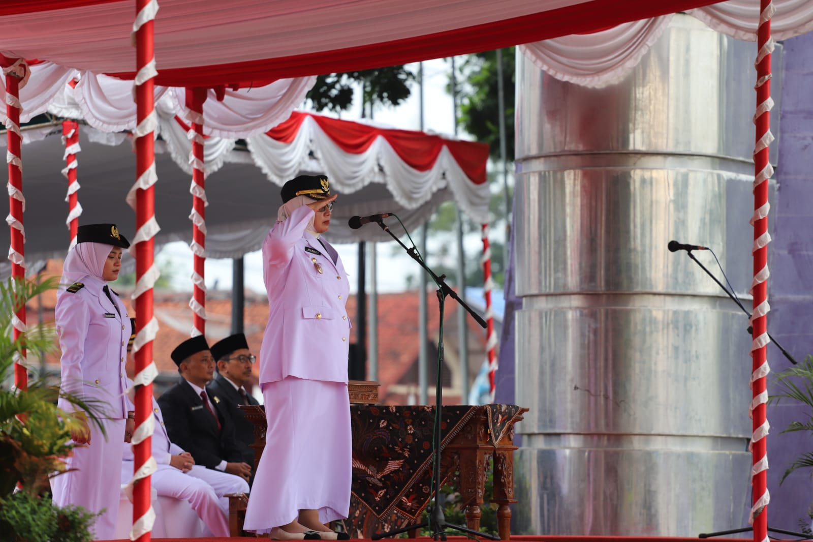 Bupati Pimpin Upacara Bendera Peringatan Hari Lahir Pancasila Kabupaten Purworejo Tahun 2025